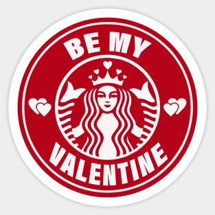 Be My Valentine Sticker